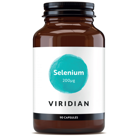 Suplimente alimentare - Seleniu 200 µg Viridian - capsule vegetale cu selenometionină