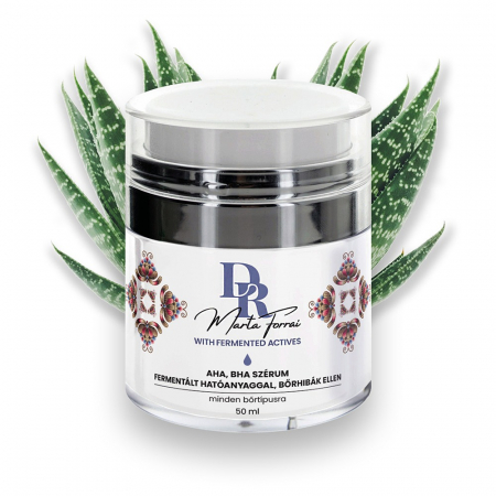 Ingrijire personala & Cosmetice - Ser exfoliere  noapte acizi AHA si BHA Anti-imbatranire Pete pigmentare  Happyskin Dr. Marta Forrai   50 ml BIO