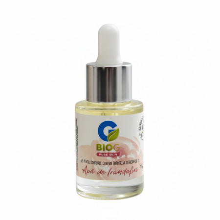 Cosmetice - Ser Natural pentru Ochi BIO G Pure Skin 15 ml - cu Acid Hialuronic, Niacinamidă și Vitamina C