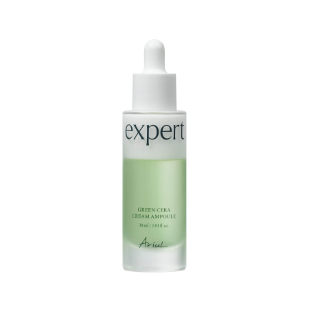 Cosmetice - Serum Ariul Expert Green Cera Cream în 2 Straturi cu Retinol și Ceramide, Antirid și Barieră pentru Ten, 30ml