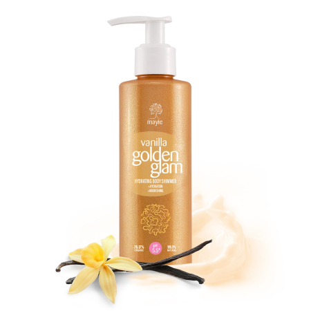 Cosmetice - Shimmer Hidratant pentru Corp, Vanilla Golden Glam - 200ml