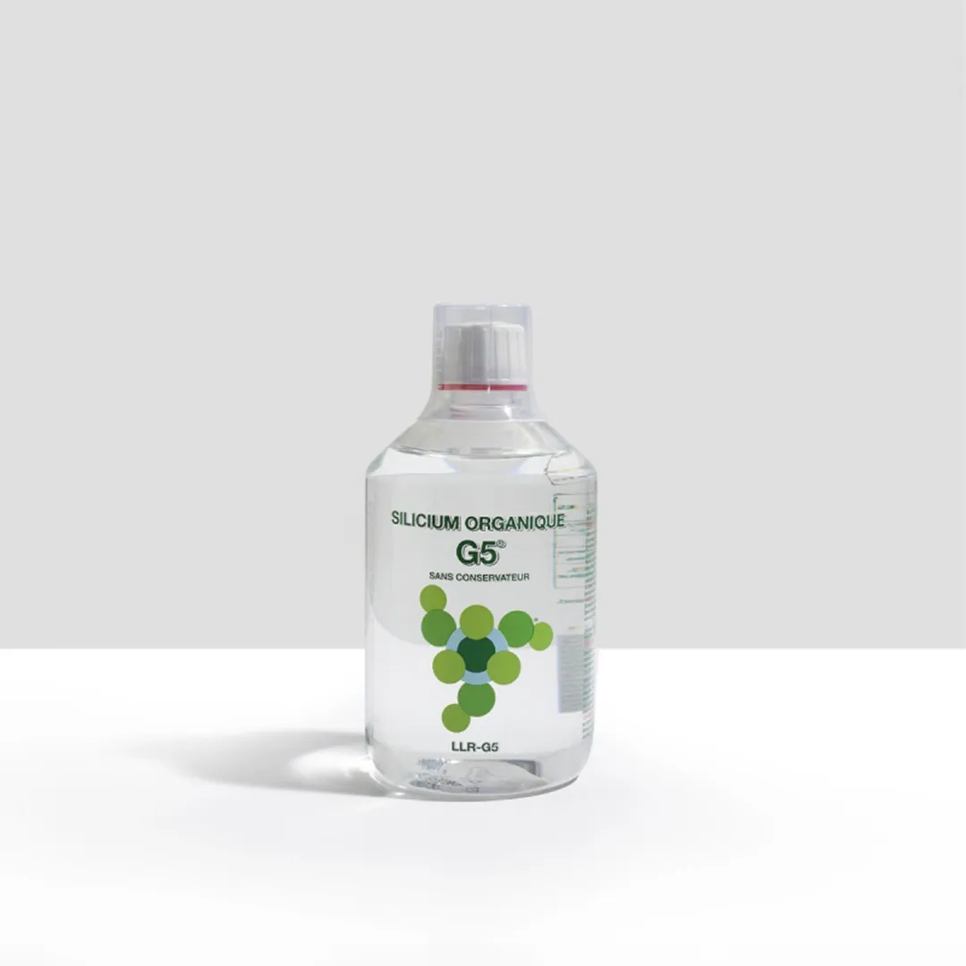 Bebe/Junior - Siliciu  Organic G5 * 500 ml(ateroscleroza,par/piele, eliminare aluminiu, osteoporoza)