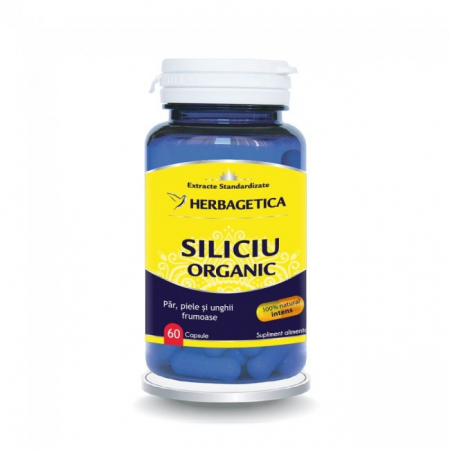 Capsule/comprimate/siropuri - Siliciu Organic ( Sustine sanatatea pielii ) * 60 CPS