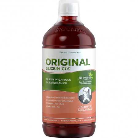 SILICIUM G7 Original Dinamizat (  formula originală cu siliciu organic a Dr. Loïc Le Ribault) * 1L