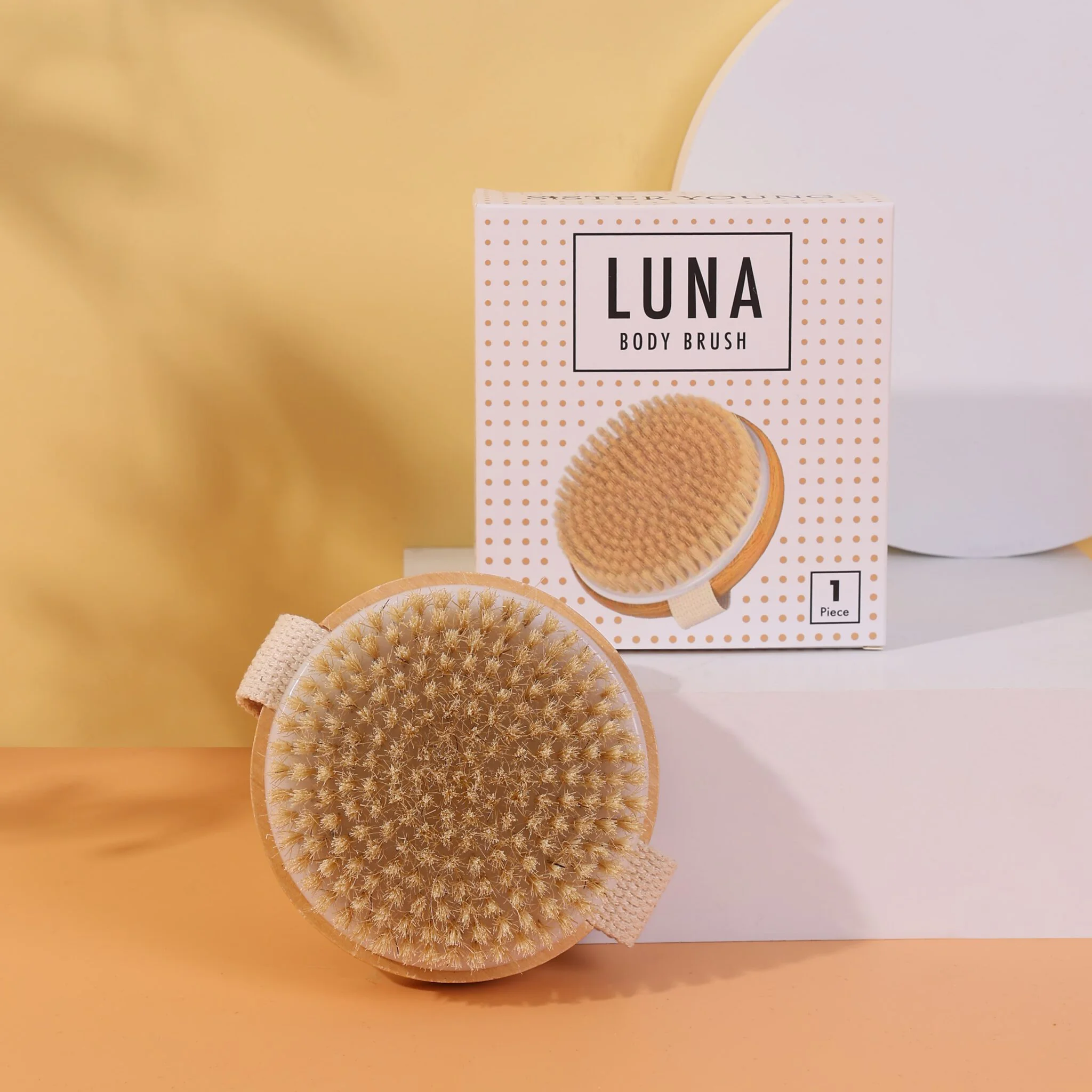 Ingrijire personala - SISTER YOUNG Luna Body Brush - perie pentru masajul corpului