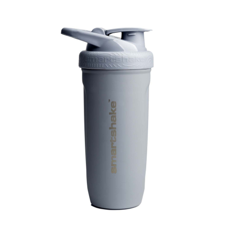 Suplimente alimentare - Smartshake Reforce Shaker Din Inox Gri, 900 Ml