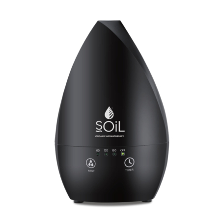 Uleiuri Esentiale - SOiL Difuzor Aromoterapie Ultrasonic Negru 2 in 1