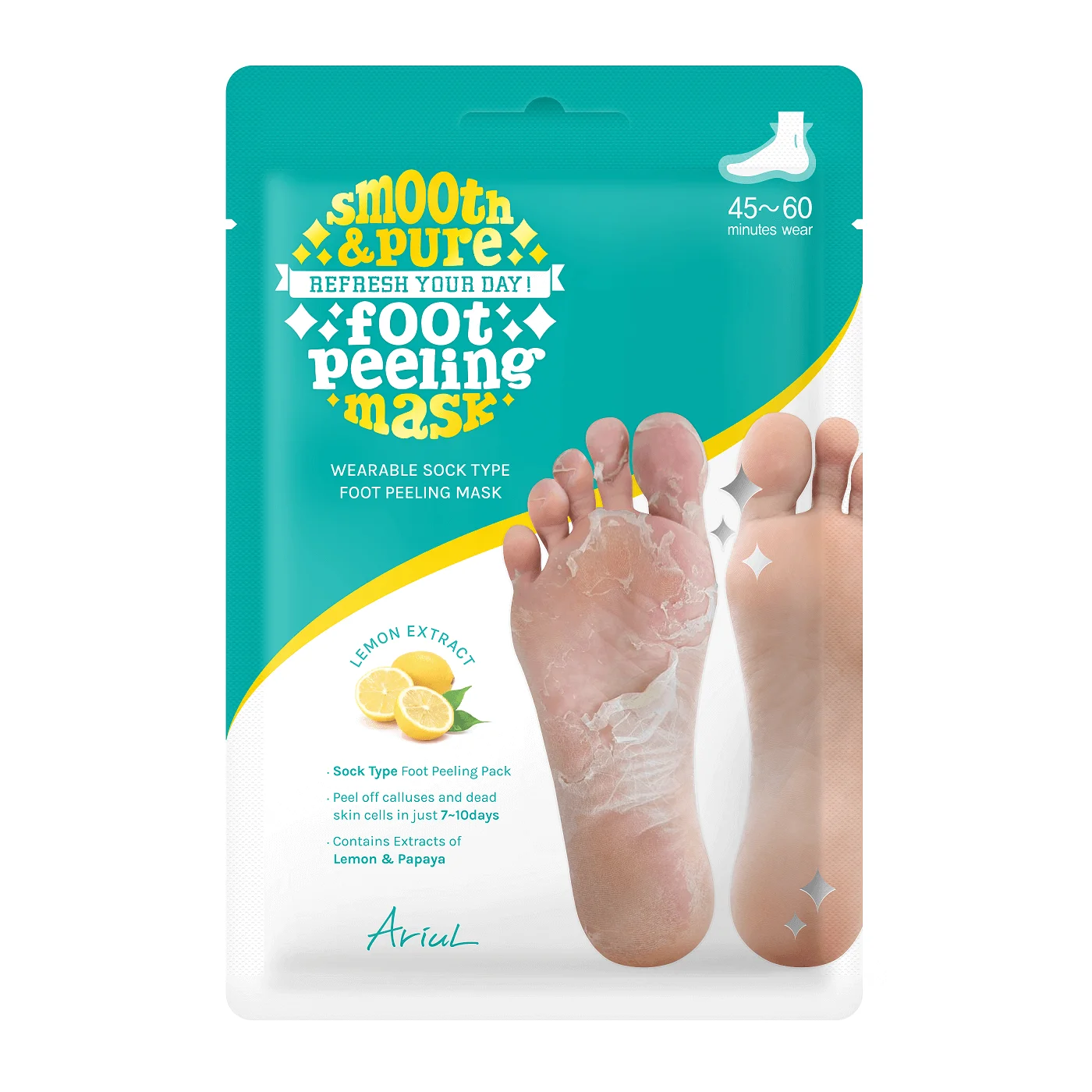 Diversificare si Ingrijire Bebe - Sosete exfoliante pentru talpi SmoothPure walk free