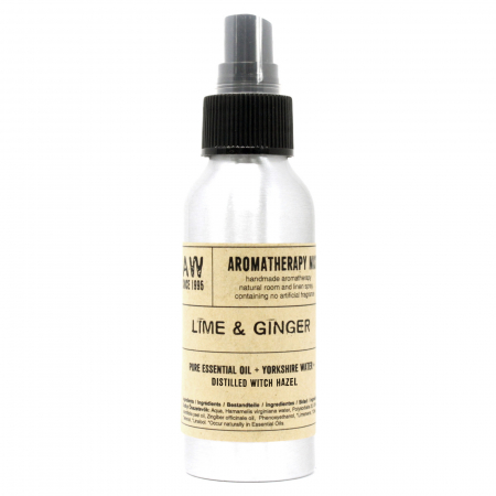 Spray purificator cu ulei esential - Spray cu Ulei Esential - Limeta si Ghimbir