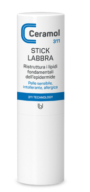 Cosmetice - Stick reparator pentru buze uscate și crăpate, 4,5 g, Ceramol - refacerea barierei cutanate
