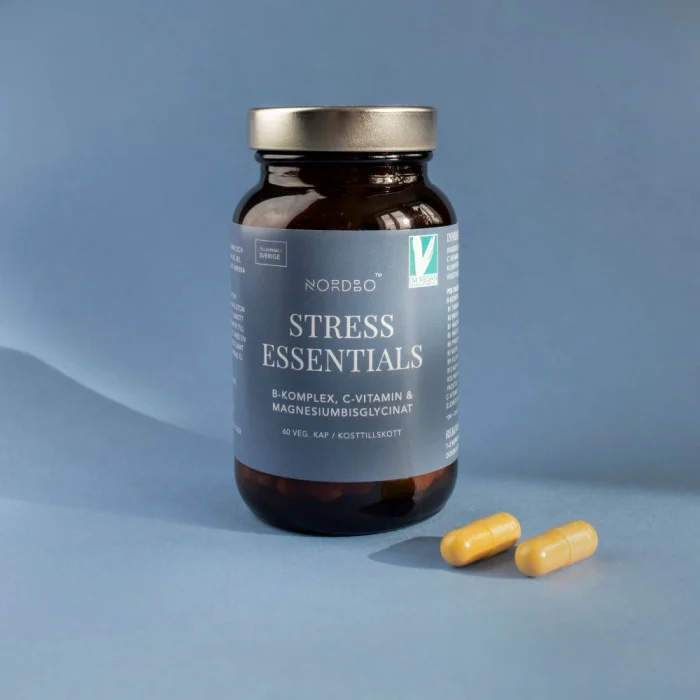 Stress Essentials - B-Complex cu Vitamina C si Magneziu – Vegan - 60 capsule [1]