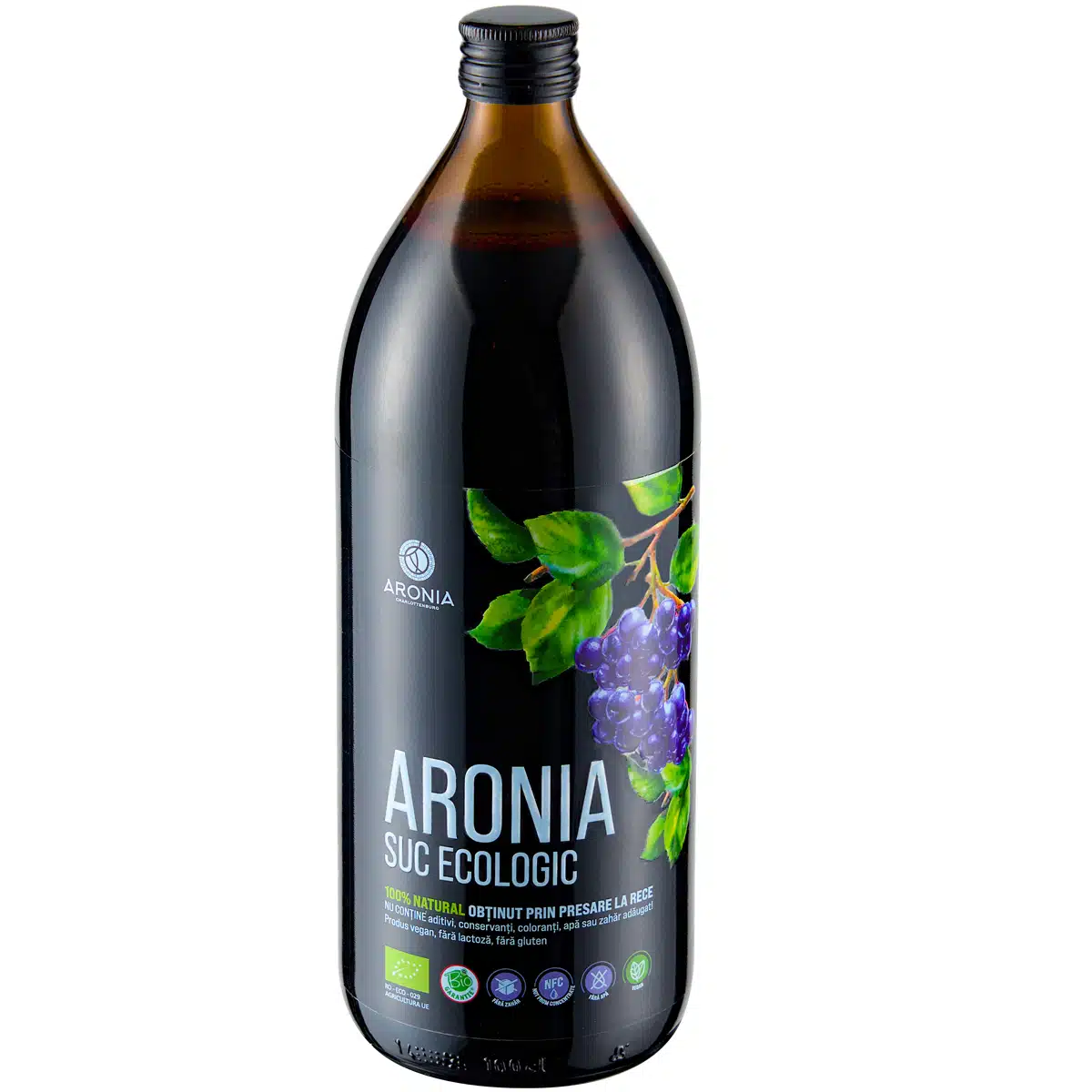 Suplimente Anxietate - Suc de Aronia 100% Natural Ecologic - 1L(cel mai puternic antioxidant natural)