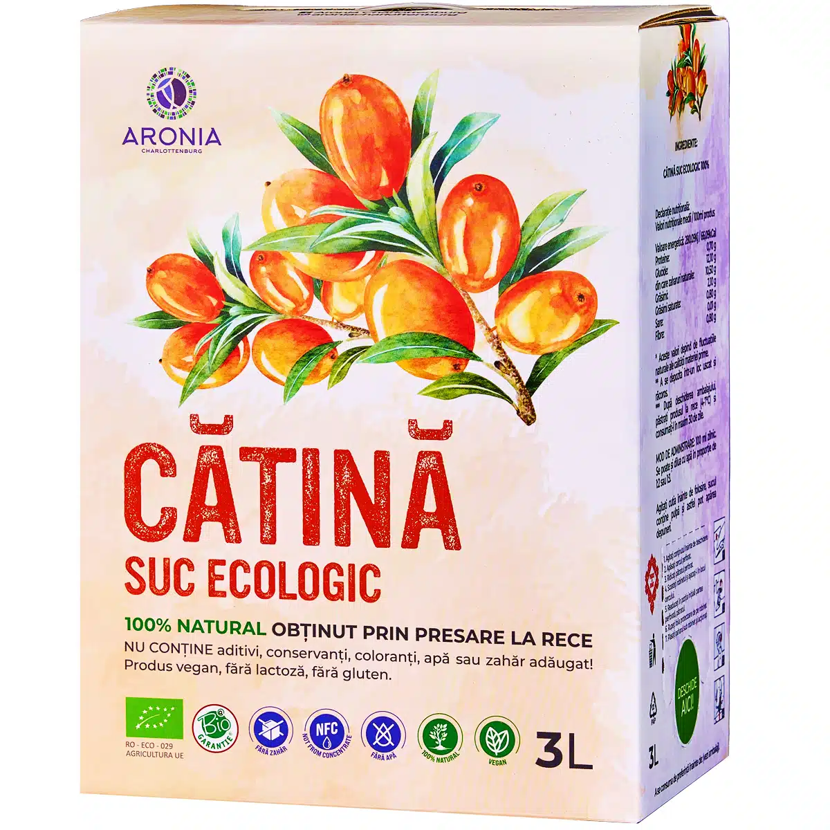CAMPANIE 1 DECEMBRIE - Suc de Catina 3L ECO