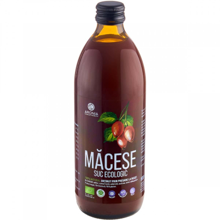 Suplimente alimentare - Suc de Măceșe 500ml (RO-ECO-029)