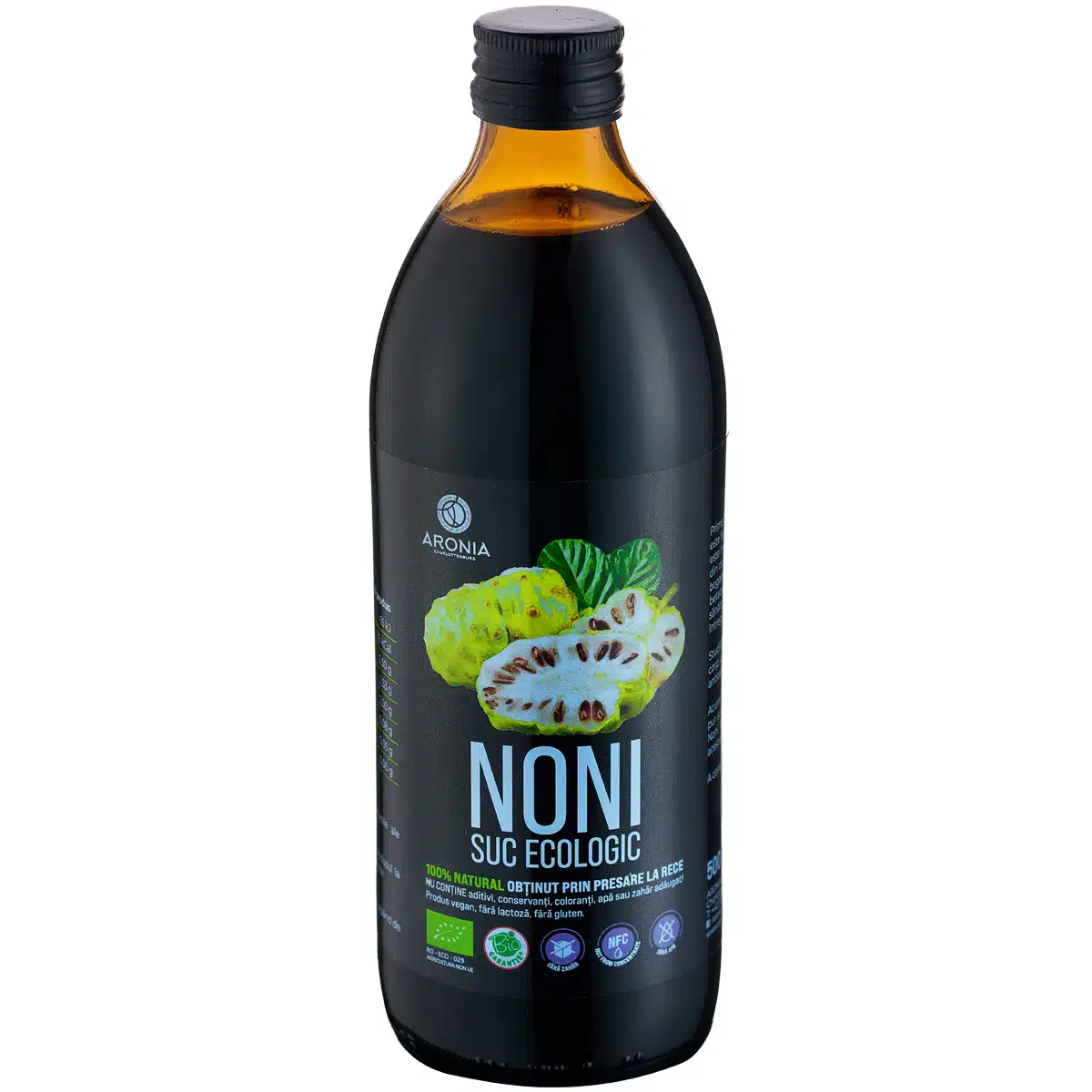 Sportivi/Culturism - Suc de Noni 100% Natural si Ecologic - 500ml(PANACEU)