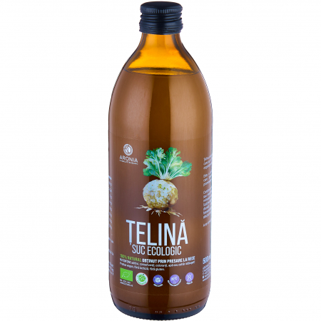 Suplimente alimentare - Suc de Țelină 100% Natural și Ecologic - 500ml