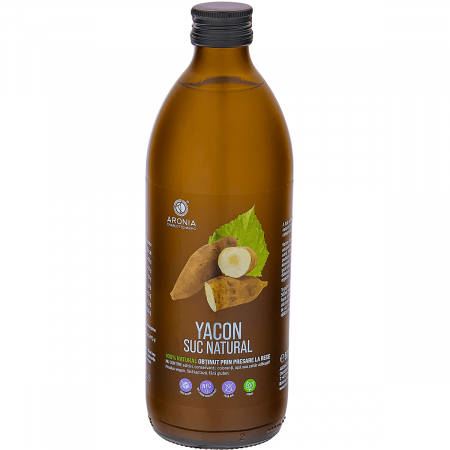 Suplimente alimentare - Suc de Yacon 100% Pur și Natural - 500ml