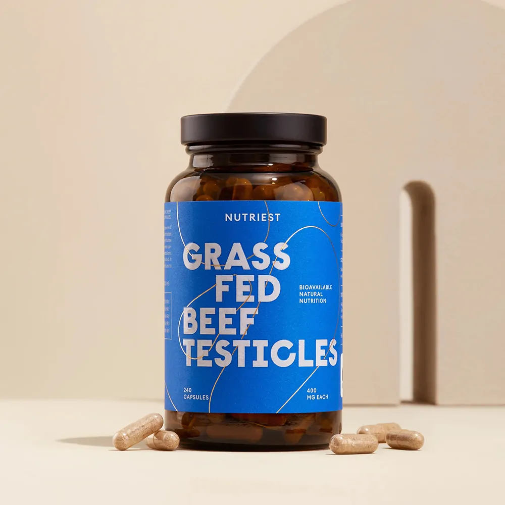Suplimente alimentare - Testicule de Vita Crescuta cu Iarba ( Imbunatateste productia de energie si cresterea musculara )   240 cps