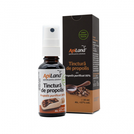 Produse Apicole - Tinctură de propolis purificat 95% spray