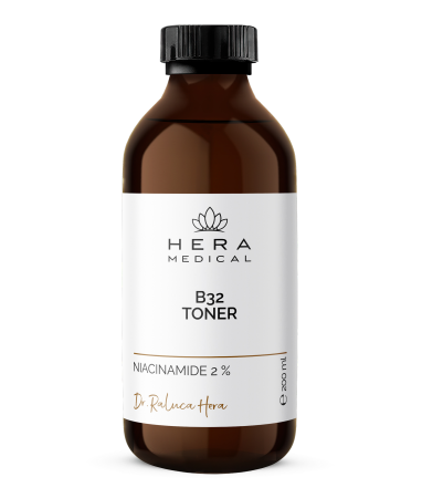 Tonere - TONER B32 – Loțiune tonică cu Niacinamidă 2% pentru purificare, echilibrare și uniformizarea tenului