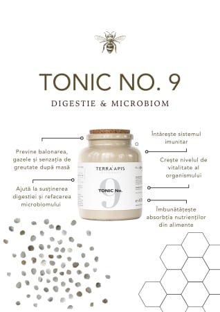 Produse Apicole - TONIC No. 9 – Elixir Apicol pentru Digestie
