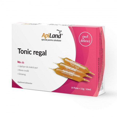 Produse Apicole - Tonic regal - 10 fiole x 12 g