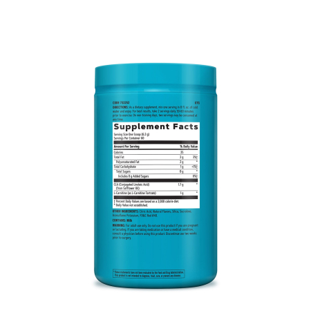 Total Lean Cla + Carnitine, Acidul Linoleic Conjugat Si Carnitina, Cu Aroma De Serbet De Fructe De Padure, 372 G [1]