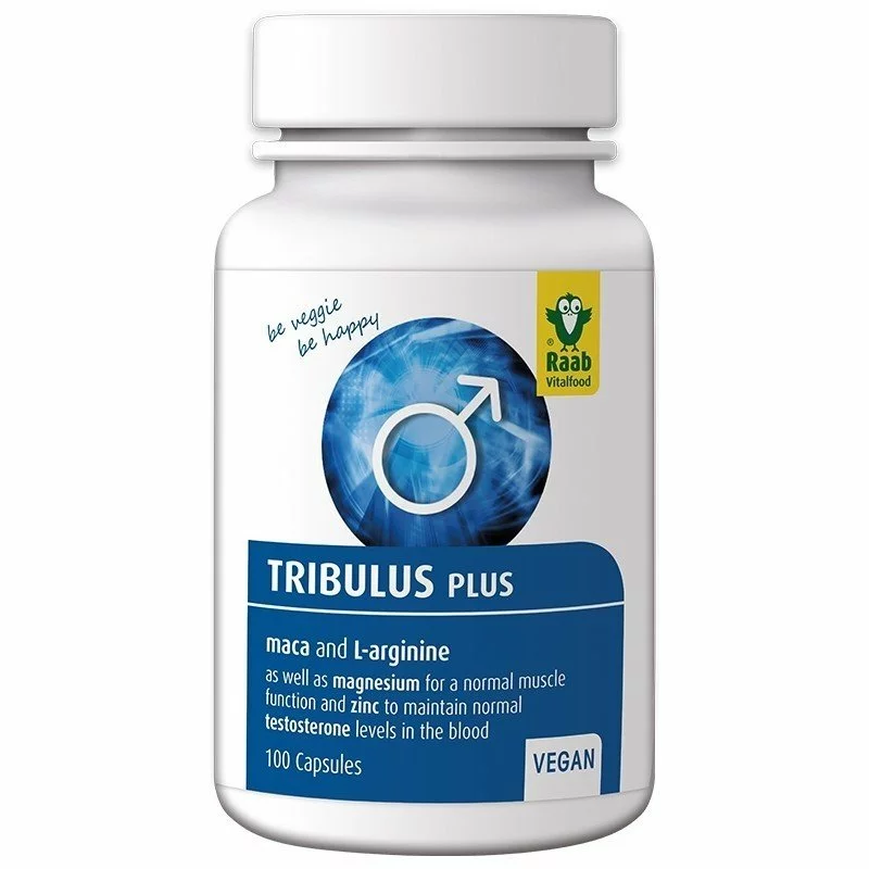 Suplimente alimentare - Tribulus plus 650mg, virilitate barbati, 100 cps vegane RAAB