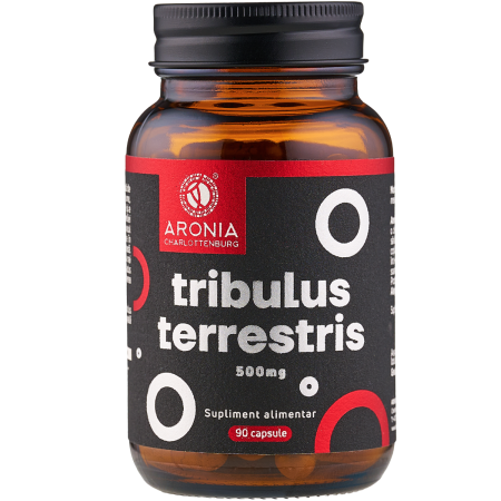 Sănătatea bărbaților - Tribulus Terrestris 500 mg — 90 capsule cu 90% saponine pentru vitalitate, libidou și performanță fizică