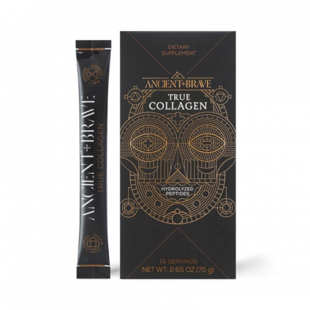 Suplimente alimentare - True Collagen powder (15 plicuri x 5 grame), Ancient and Brave
