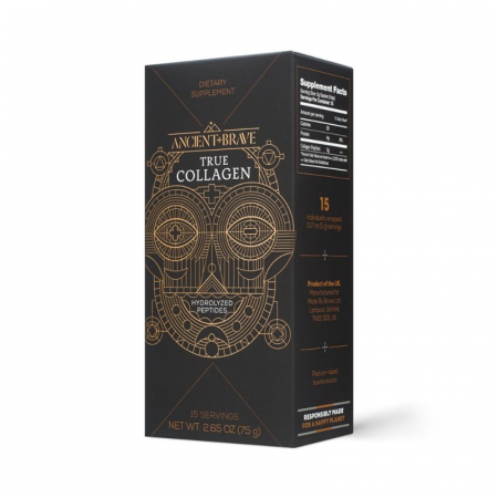 True Collagen powder (15 plicuri x 5 grame), Ancient and Brave [2]