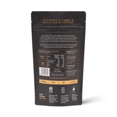 True collagen powder REFILL 200 gr (40 portii),  Ancient and Brave [1]