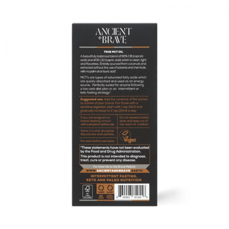 True Mct Oil (15 plicuri x 10 ml), Ancient and Brave [3]