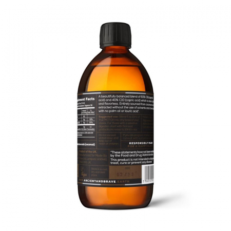 True MCT Oil (500 ml), Ancient and Brave [1]