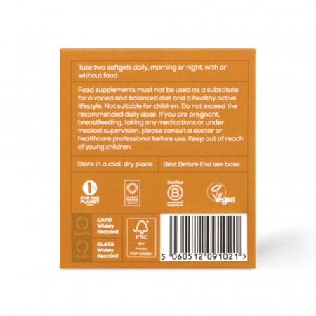 True Omega, Omega-3, Omega-7 (60 capsule softgel), Ancient and Brave [3]