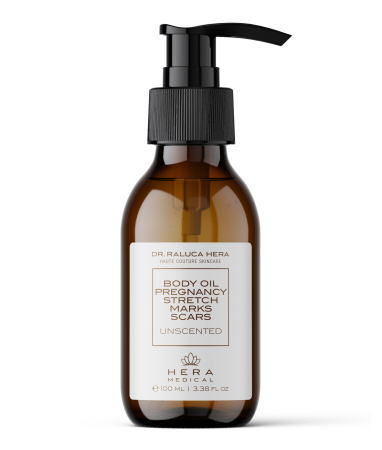 Uleiuri de corp - Ulei de corp organic pentru sarcină, vergeturi și cicatrici, 100 ml – hidratare și elasticitate