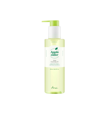Cosmetice - Ulei de curățare a tenului Ariul Apple Cider Deep Cleansing pentru pori, machiaj, sebum și puncte negre, 200ml