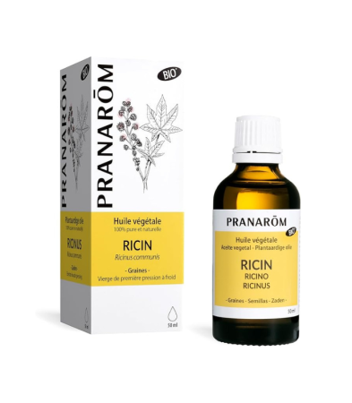 Afectiuni Frecvente - Ulei de Ricin Bio x 50ml Pranarom (cosmetic)