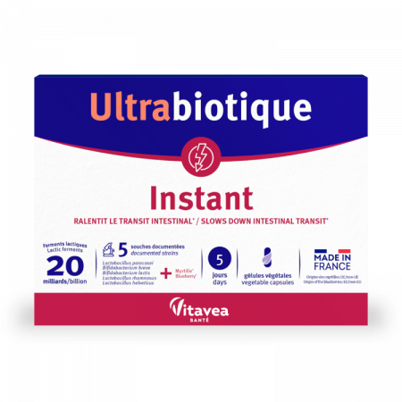 Suplimente alimentare - Ultrabiotique Instant, Probiotic în diareea acută, 10 capsule vegetale