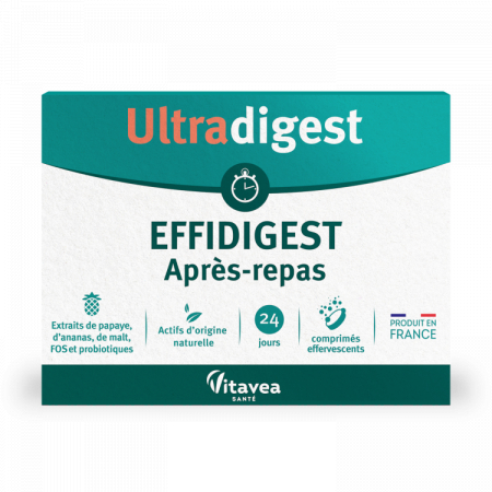 Capsule/comprimate/siropuri - Ultradigest Effidigest Après Repas, Digestie si colon * 24 cmp