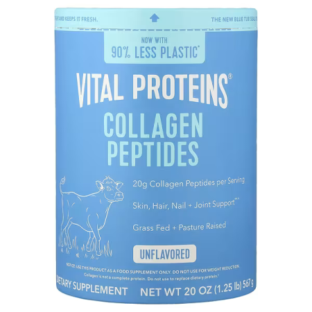 Suplimente alimentare - Vital Proteins Collagen Peptides, Peptide De Colagen Fara Aroma, 567 G