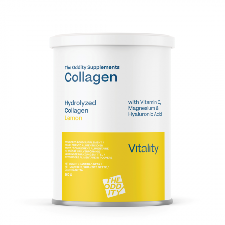 Suplimente alimentare - Vitality - Colagen Hidrolizat cu Magneziu, Vitamina C și Acid Hialuronic