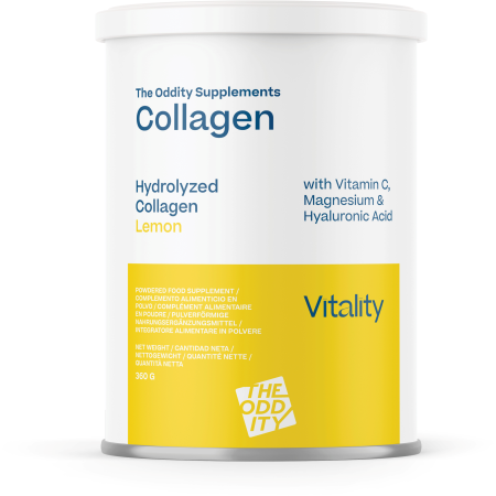 Afectiuni Frecvente - Vitality Colagen Hidrolizat The Oddity Supplements – 360 g cu magneziu, vitamina C și acid hialuronic