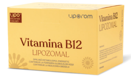 Energie & oboseală - VITAMINA B 12 LIPOZOMALA 30PLIC