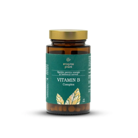Vitamina B - Vitamina B Complex, 60 tablete - opt vitamine B și PABA pentru completarea aportului zilnic