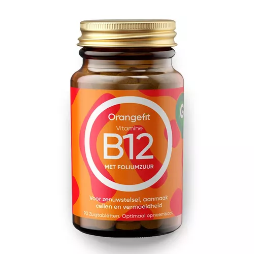 Sistem imunitar - Vitamina B12 cu Acid Folic, 90pastile (reducerea oboselii si cresterea productiei de globule rosii)