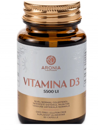Sistem osteo-articular - Vitamina D3 5500UI *60 Cps