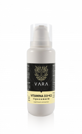 Sistem imunitar - Vitamina D3K2 Copii/Adulti Lipozomal Premium - Drogheria Vara - 200 ml - Vanilie(carii/alergii/astm/dezvoltare osoasa copii)