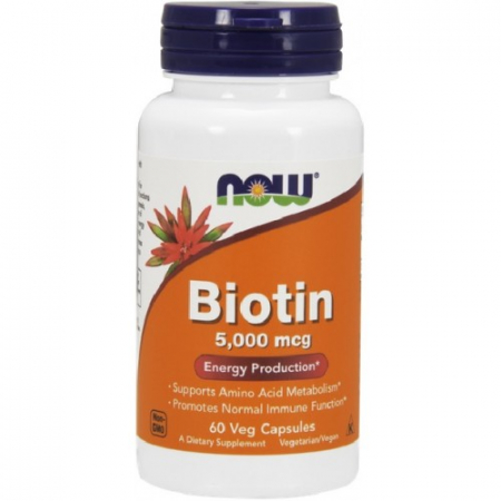 Suplimente alimentare - Vitamina H (Biotina) 5000mcg - 60 Capsule vegetale
