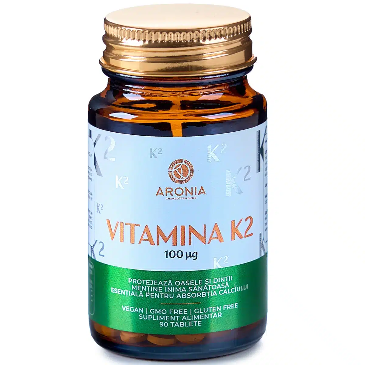 Vitamina K2 100μg MK7 — 90 Tablete